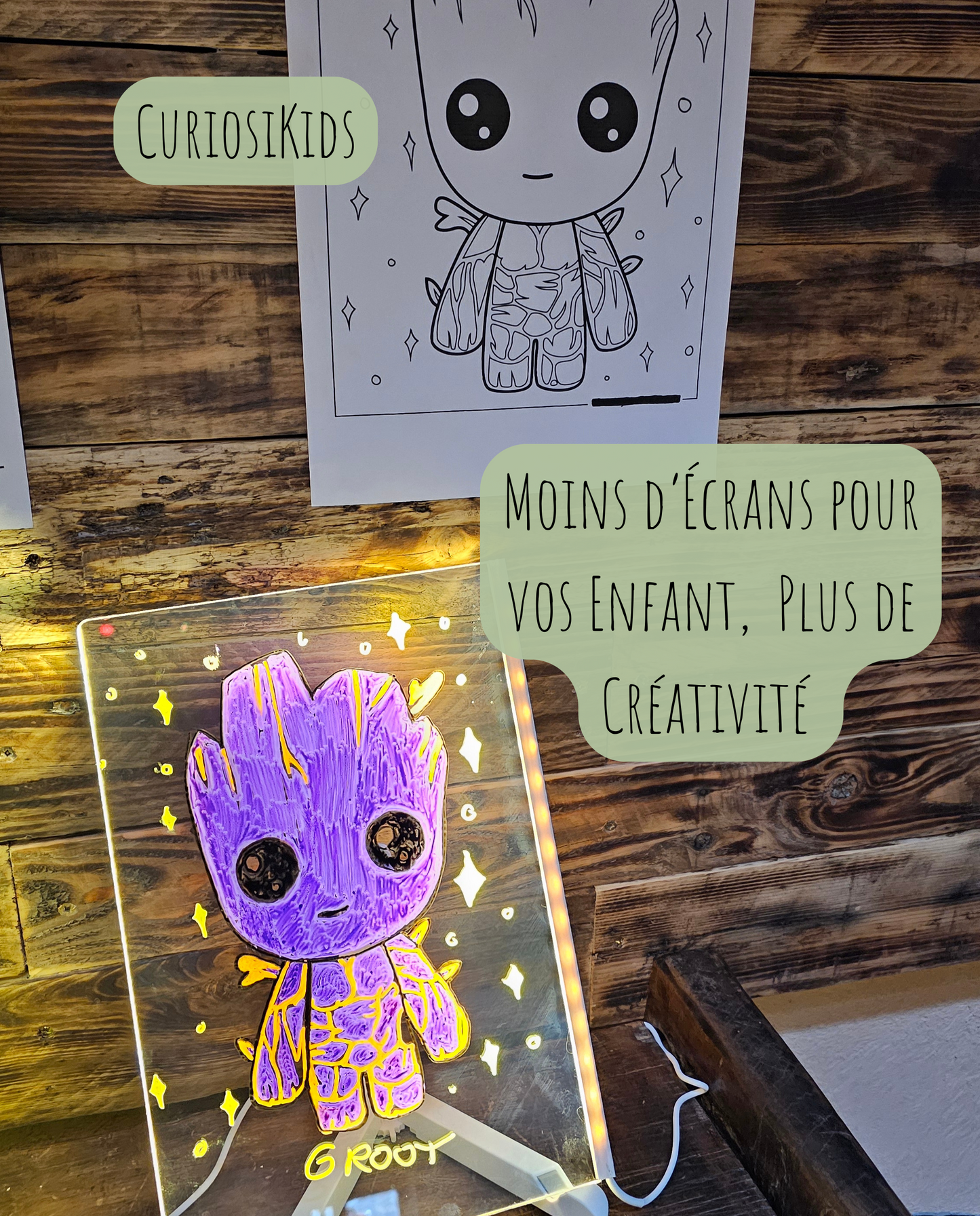 Tablette à Dessins Lumineuses